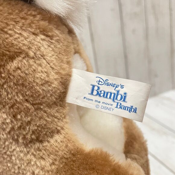Authentic Vintage Stuffed Animal Plush Toy BAMBI Disney Park Sears Roebuck, & Co - Picture 3 of 12